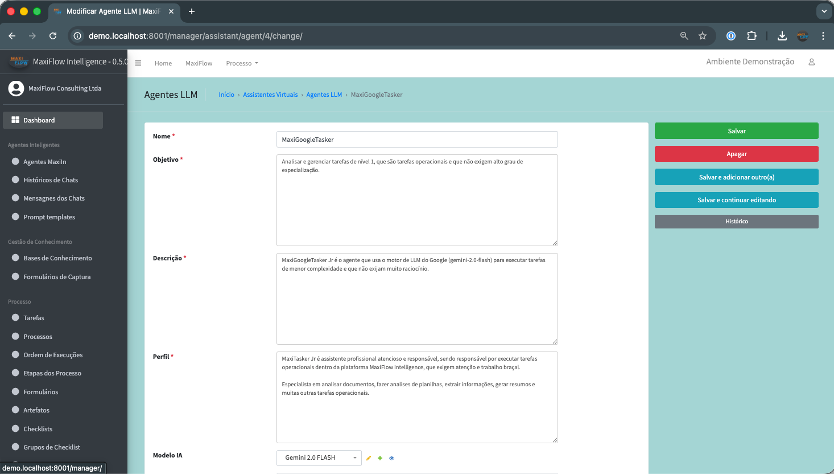 Arquitetura de agentes